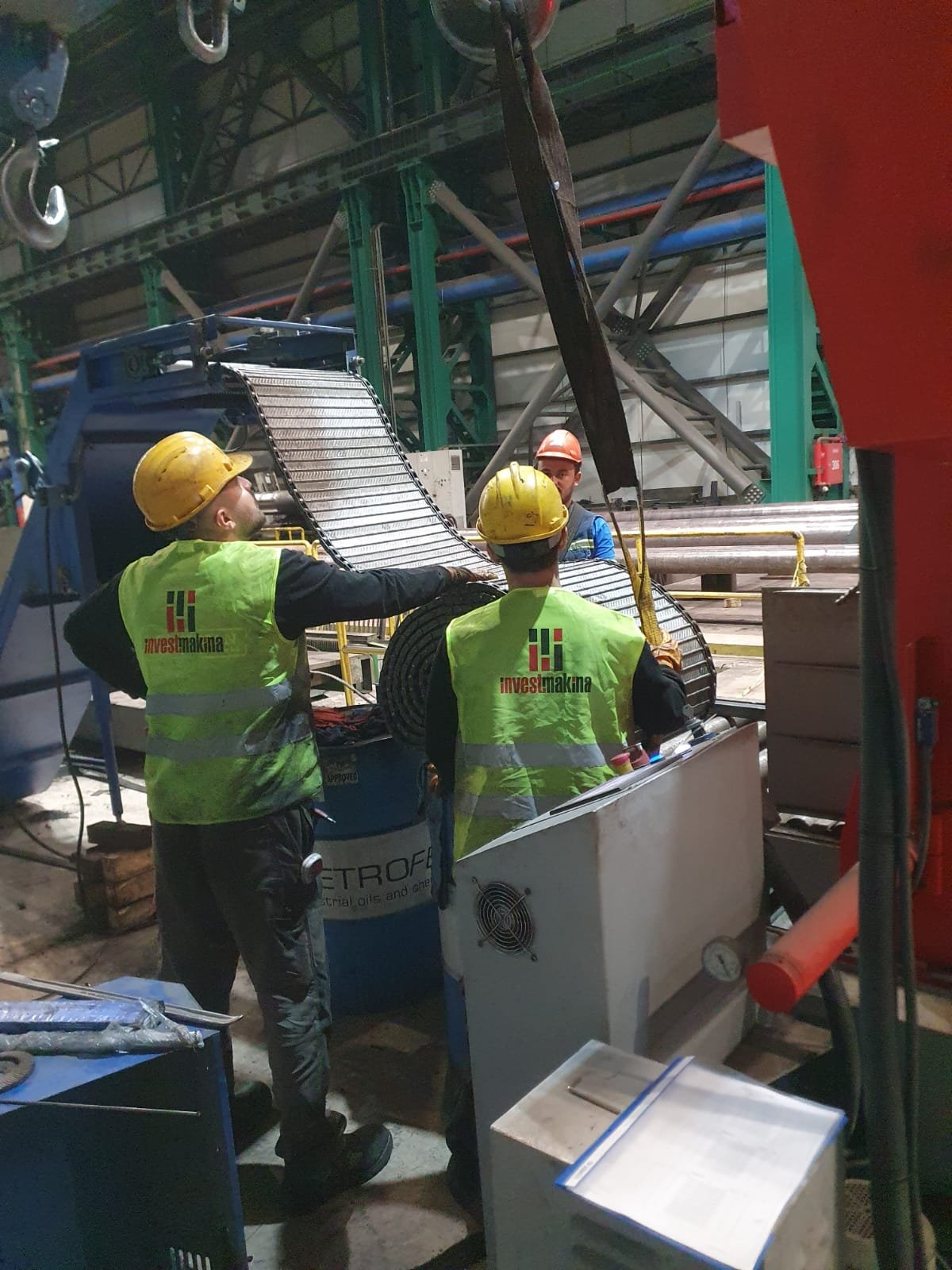 ASİLÇELİK  Dövmehane Talaş Konveyörü Projesi